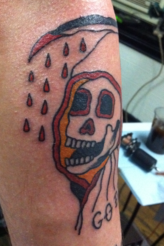 Grim reaper tattoos design, idea 18