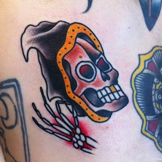 Grim reaper tattoos design, idea 19