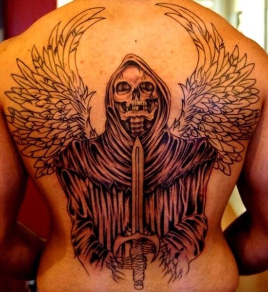 Grim reaper tattoos design, idea 27