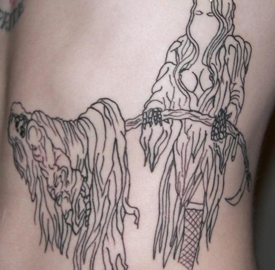 Grim reaper tattoos design, idea 29