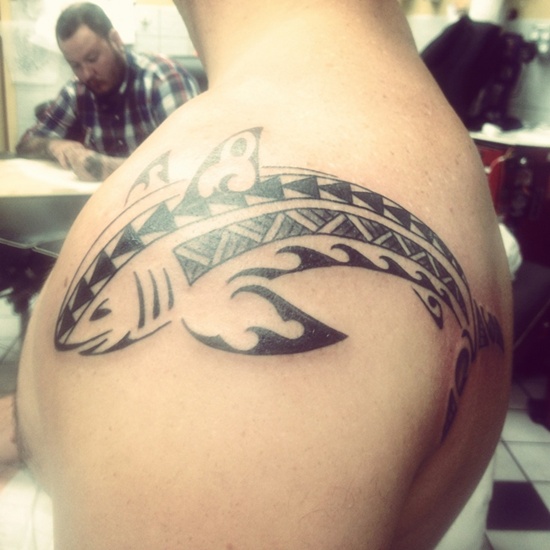 Hawaiian tattoo design, idea 4