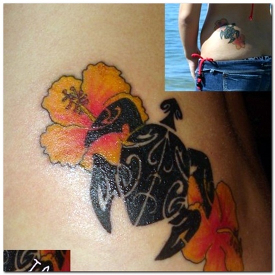 Hawaiian tattoo design, idea 13