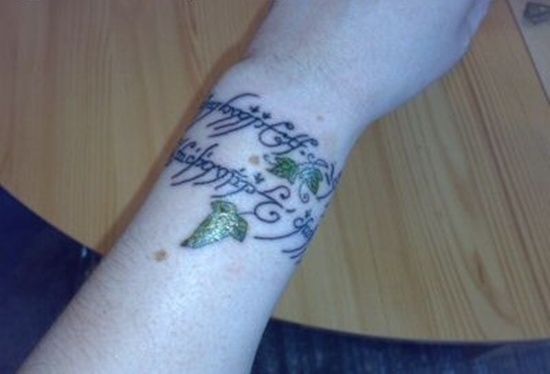 Lord of the rings tattoos design, idea 19