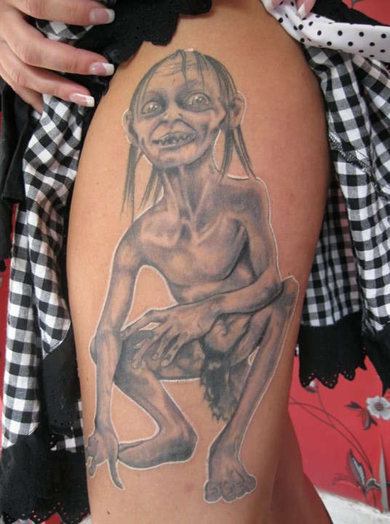 Lord of the rings tattoos design, idea 6