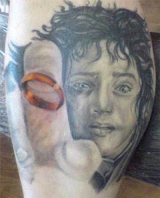 Lord of the rings tattoos design, idea 10