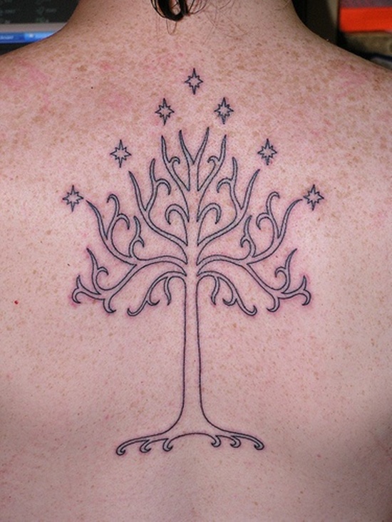 Lord of the rings tattoos design, idea 1