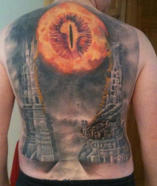 Lord of the rings tattoos design, idea 5