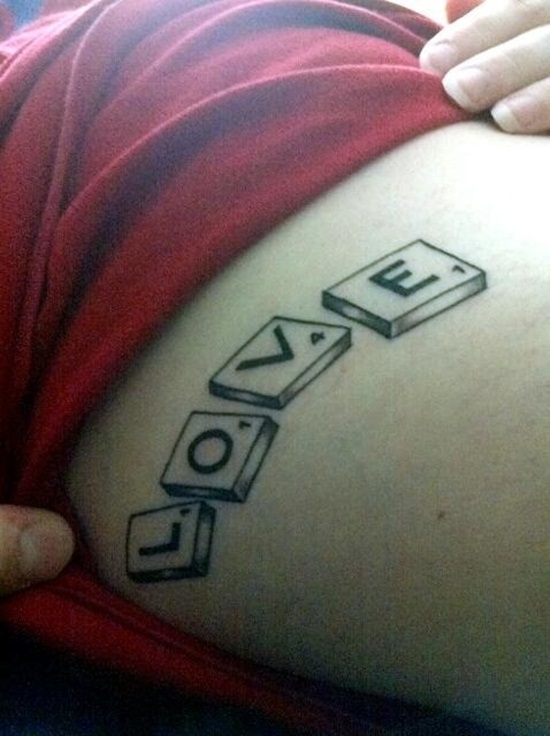 Best love tattoo designes design, idea 11
