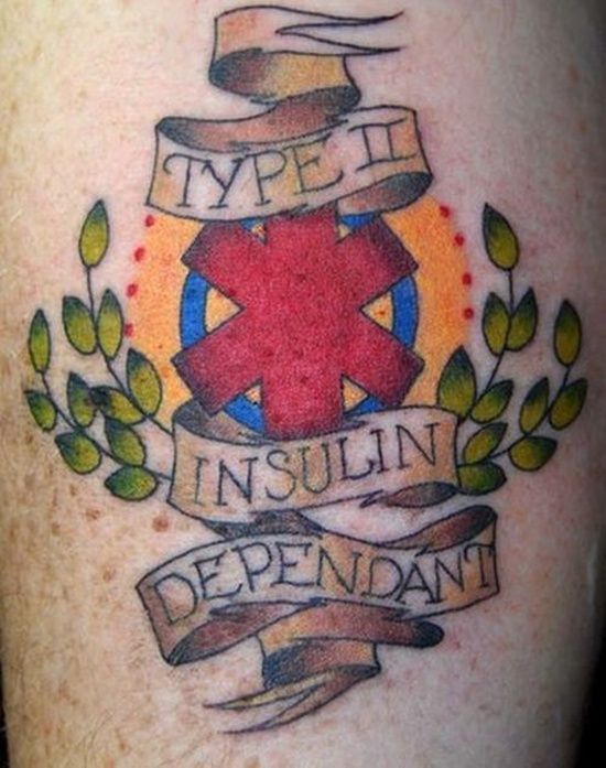 Med alert tattoos design, idea 7