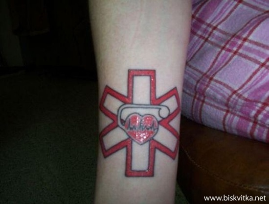 Med alert tattoos design, idea 17