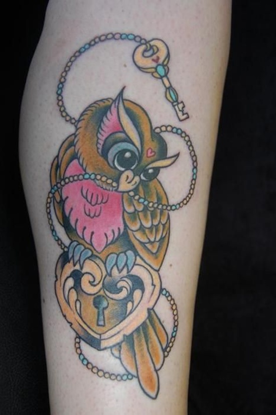 Owl tattoos design, idea 38