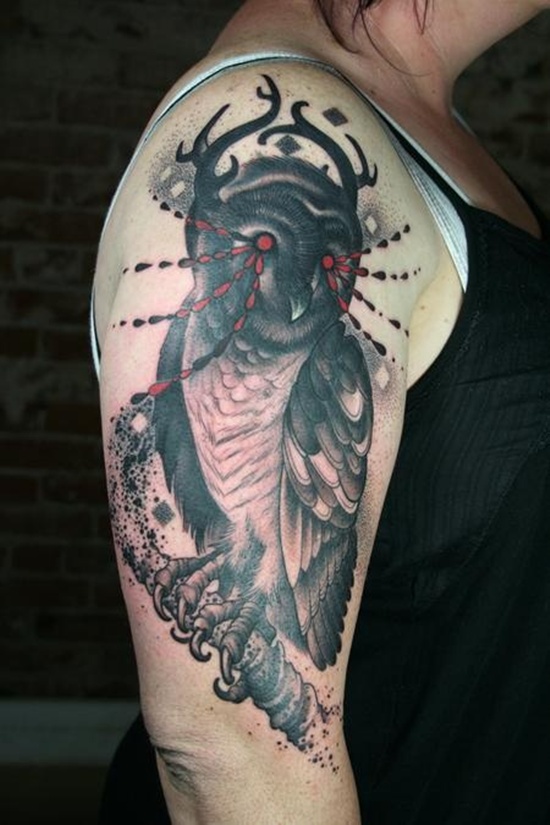 Owl tattoos design, idea 28