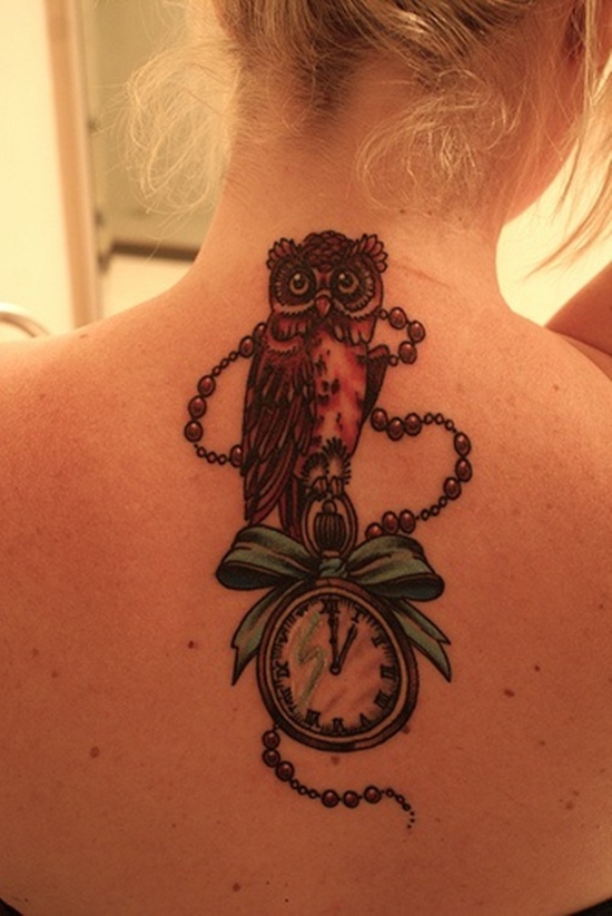 Owl tattoos design, idea 5