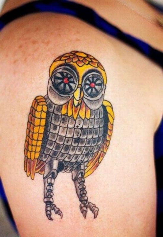 Owl tattoos design, idea 22
