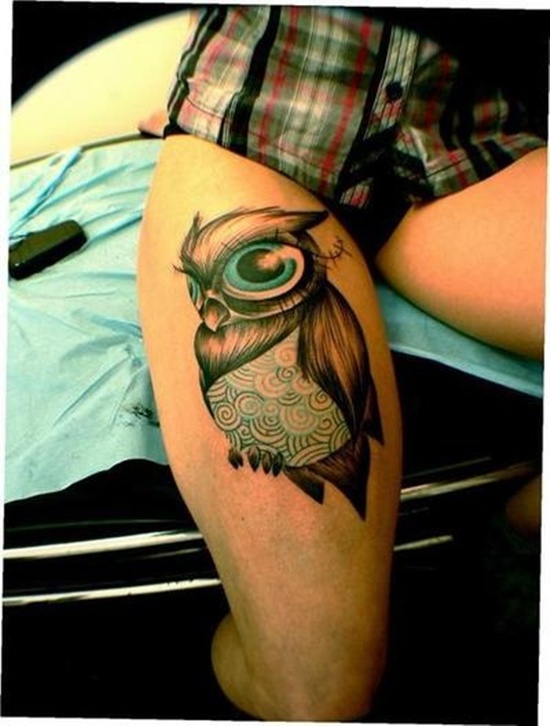 Owl tattoos design, idea 19