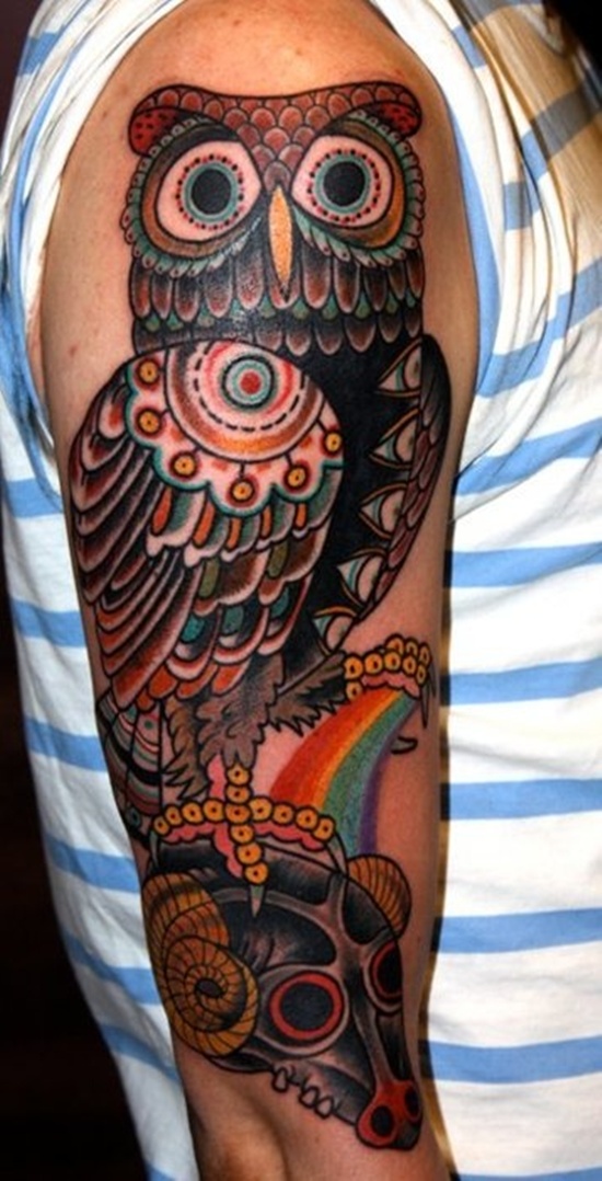 Owl tattoos design, idea 17