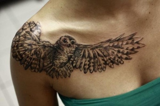 Owl tattoos design, idea 11