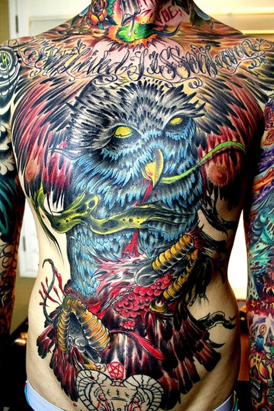 Owl tattoos design, idea 40