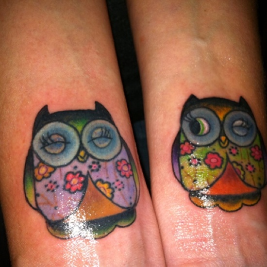 Owl tattoos design, idea 31
