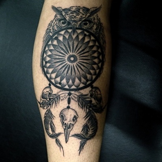 Owl tattoos design, idea 30