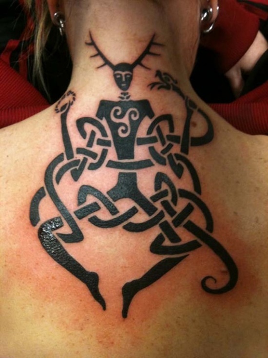 Pagan and wiccan tattoos design, idea 1
