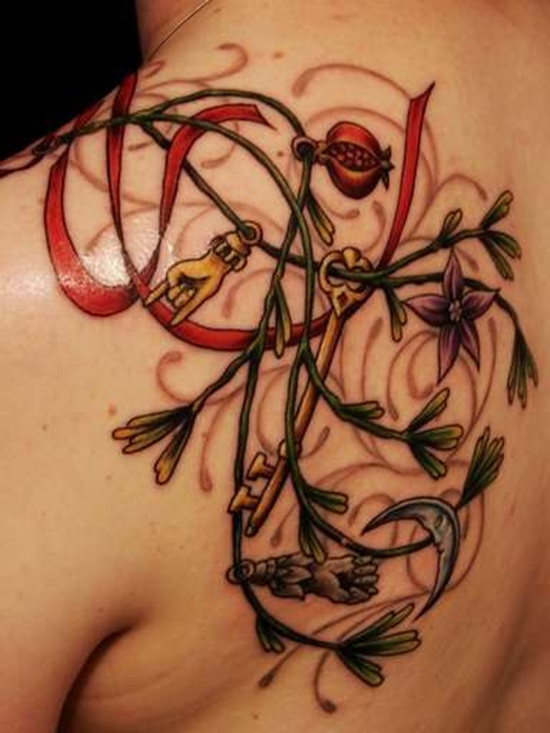 Pagan and wiccan tattoos design, idea 11