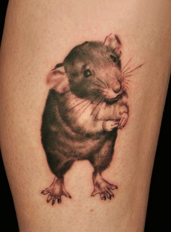 Rat tattoo design, idea 25
