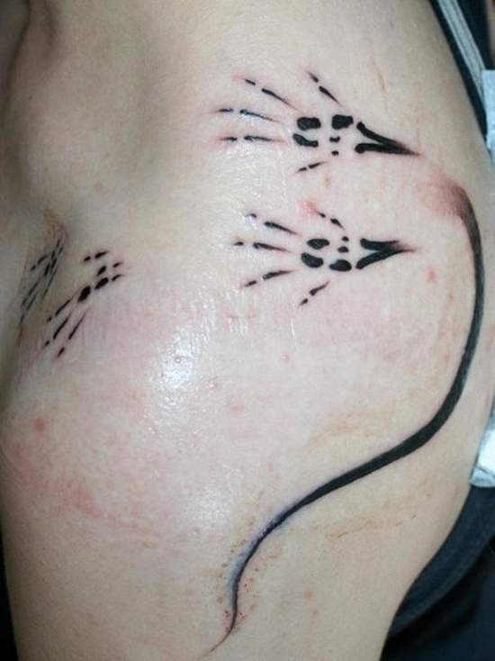 Rat tattoo design, idea 18