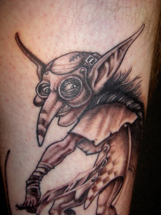 Rat tattoo design, idea 10