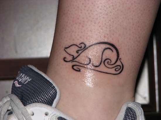 Rat tattoo design, idea 17