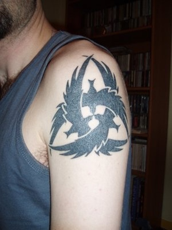 Raven tattoo design, idea 44