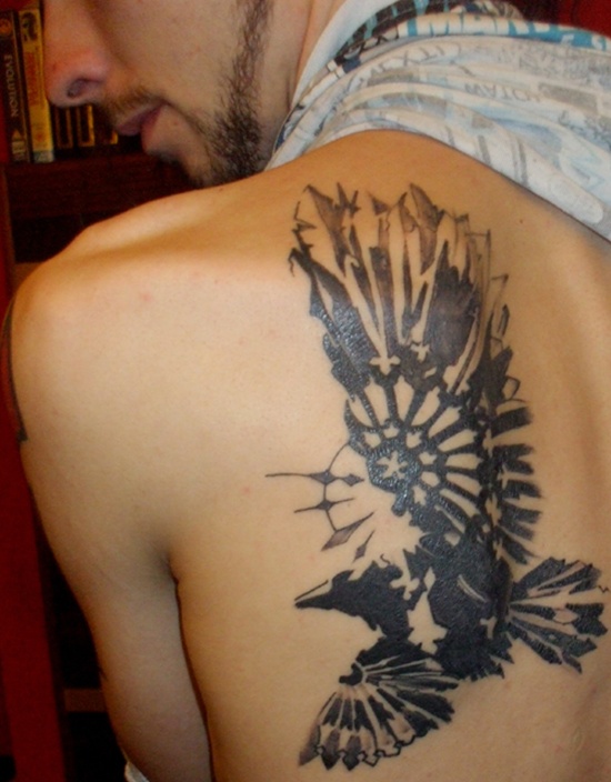 Raven tattoo design, idea 50