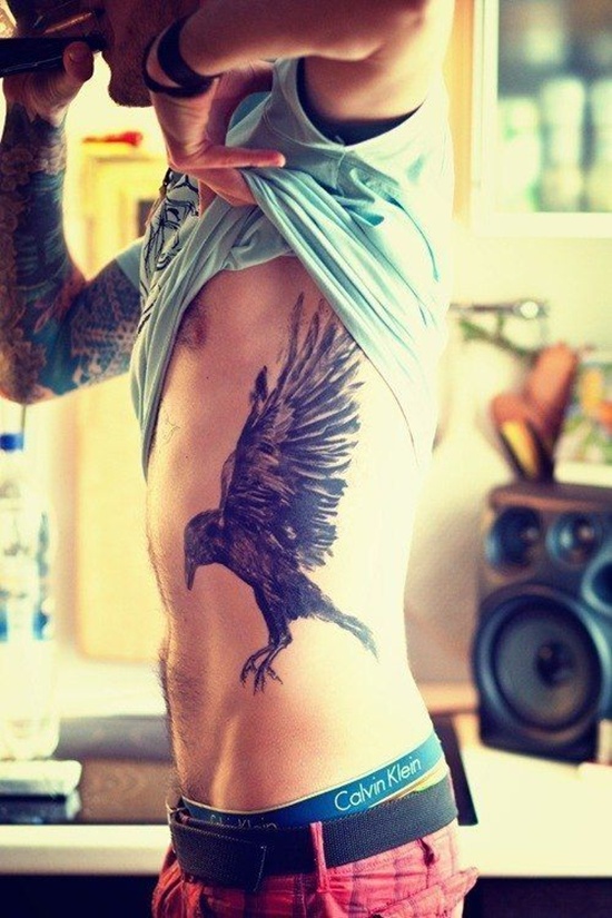 Raven tattoo design, idea 34