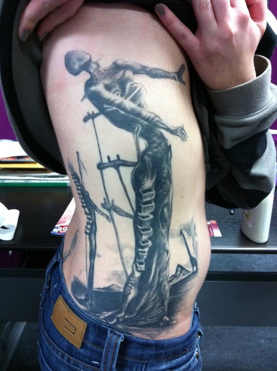 Salvador dali tattoos design, idea 3