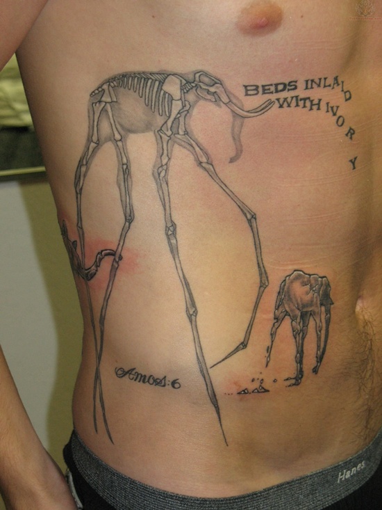 Salvador dali tattoos design, idea 9