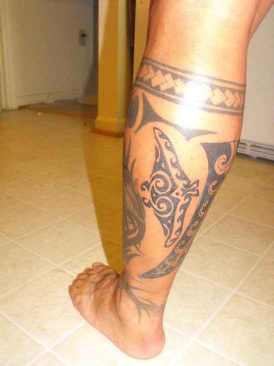 Stingray tattoo design, idea 20