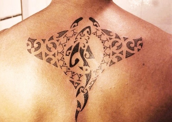 Stingray tattoo design, idea 11