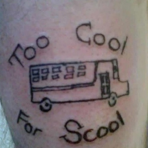 Tattoo failures design, idea 11
