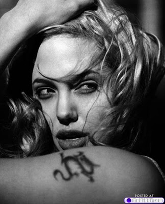 Angelina jolie tattoos design, idea 9