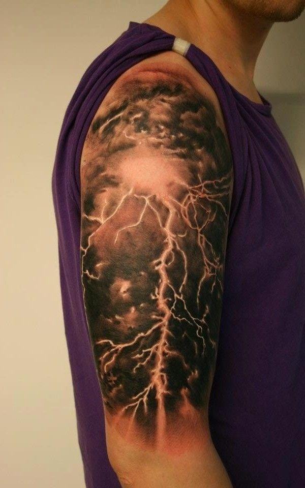 Cloud tattoo design, idea 41