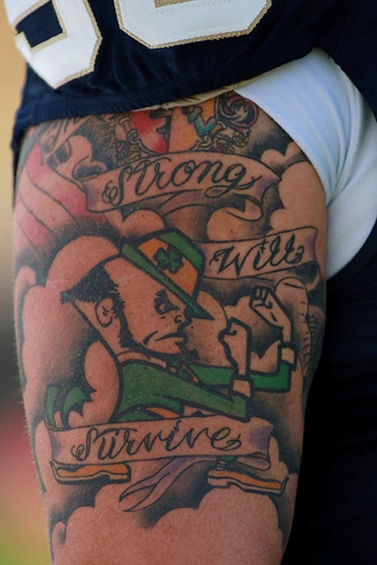 Leprechaun tattoos design, idea 18