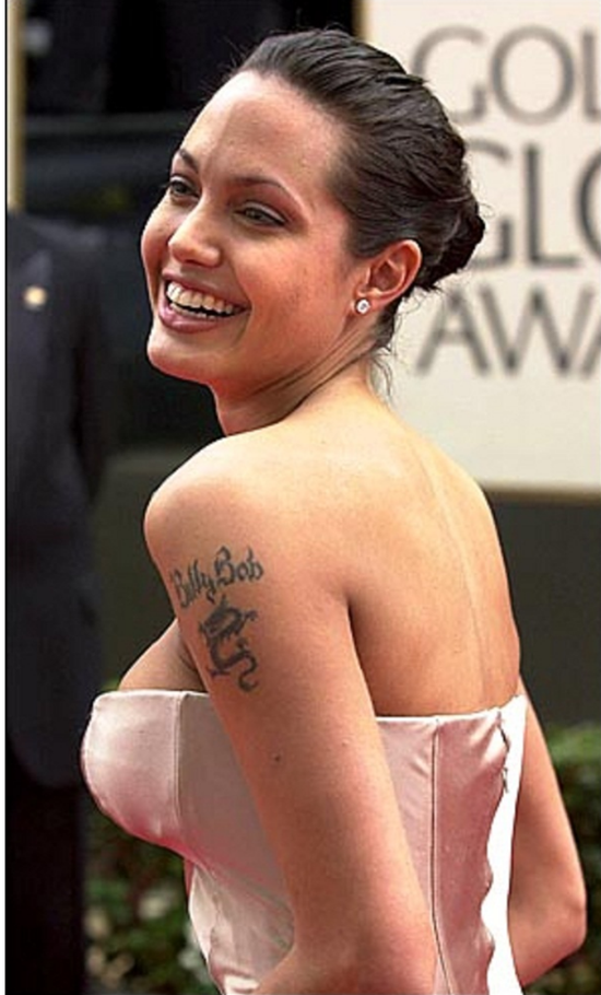 Angelina jolie tattoos design, idea 4