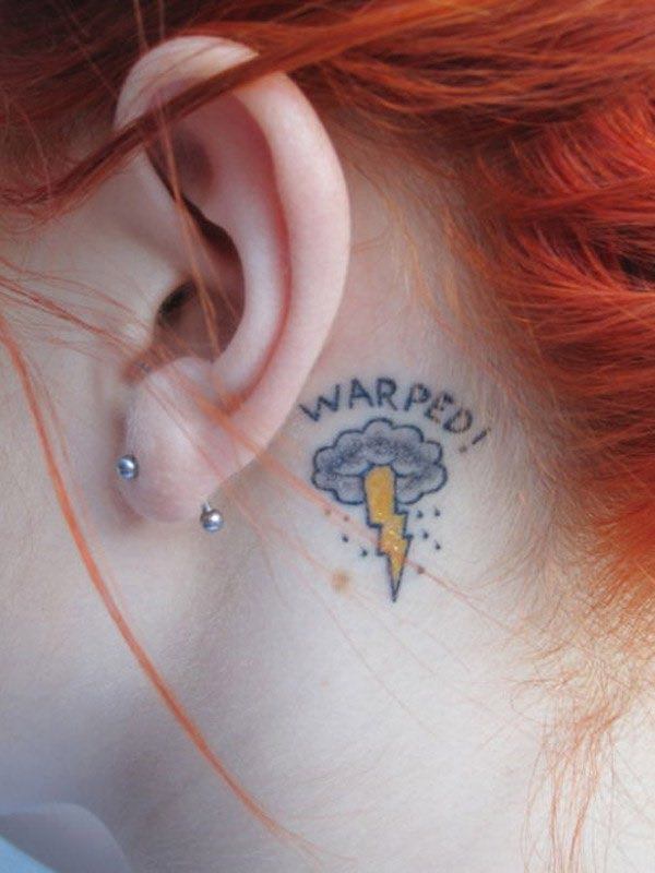 Cloud tattoo design, idea 53