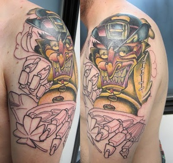 Leprechaun tattoos design, idea 13