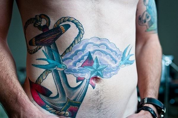 Cloud tattoo design, idea 37