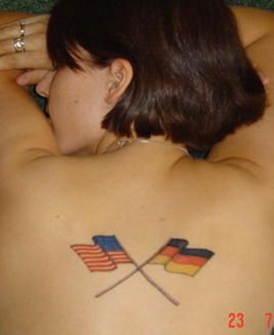 American flag tattoos design, idea 34