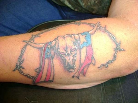 American flag tattoos design, idea 51