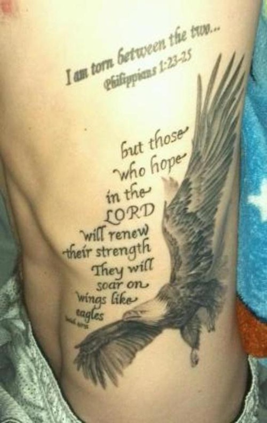 Bible themed tattoos design, idea 11