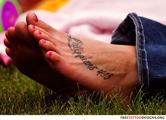 Bible themed tattoos design, idea 14