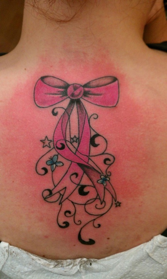 Bow tattoo design, idea 23